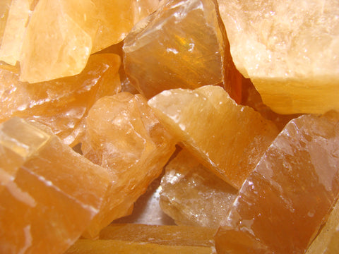 Calcite, Honey Citrine