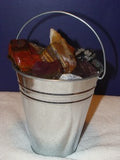 Bucket of Rocks and Gemstones